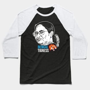 Mamata Banerjee Trinamool Congress West Bengal Politics Baseball T-Shirt